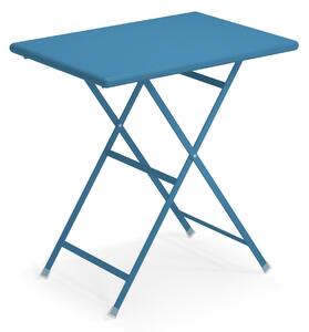 EMU - Arc en Ciel Folding Table 110 cm, Blue - Balkong- och cafébord - Blå - Metall