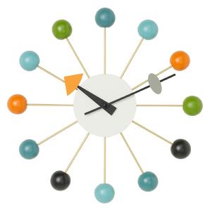 Vitra - Ball Clock väggklocka Multicoloured - Klockor - George Nelson - Flerfärgad