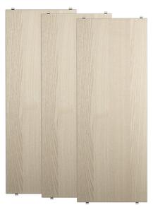 String - Hyllplan 78x30cm 3-pack ask - Hyllor & Hyllsystem - Träfärgad - Trä