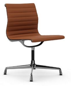 Vitra - EA 101, Polerat, Läder: Kat. L40 - Leather Premium Cognac 97 - Kontorsstolar - Charles & Ray Eames - Brun
