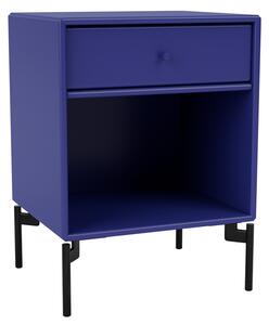 Montana - Dream Nightstand - Monarch / Black Legs - Sängbord - Peter J. Lassen - Blå - MDF