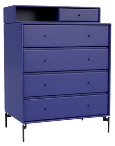 Montana - Keep Chest Of Drawers - Monarch / Black Legs - Byråer - Peter J. Lassen - Blå - Trä