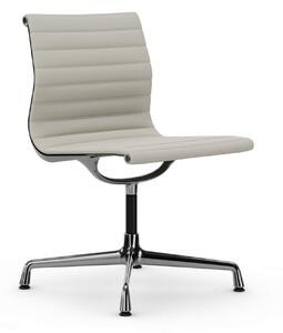 Vitra - EA 101, Förkromat, Läder: Kat. L40 - Leather Premium Snow 72 - Kontorsstolar - Charles & Ray Eames - Vit