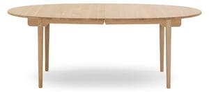 Carl Hansen - CH339, Oljad Ek, Med plats för 2 st iläggsskivor - Matbord - Hans J. Wegner - Träfärgad - Trä