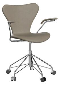 Fritz Hansen - 3217 Sjuan Essential Light Grey - Kontorsstolar - Arne Jacobsen - Grå