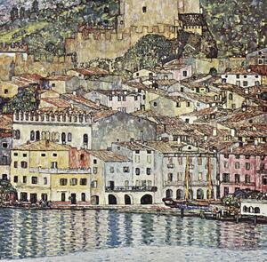 Bildreproduktion Malcesine at Lake Garda (1913), Gustav Klimt