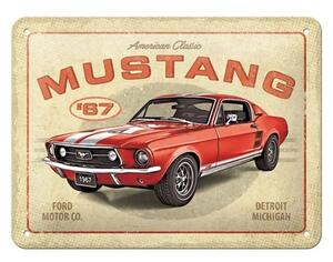 Metallskylt Ford Mustang