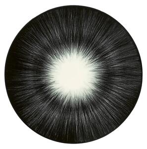Serax - Plate Dé White/Black Var 5 dessert plate - Assietter - Ann Demeulemeester - Svart,Vit