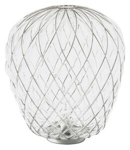 FontanaArte - Pinecone 4340 Table, Chrome cage/Transparent - Bordslampor - Paola Navone - Transparent