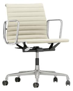 Vitra - EA 117, Polerat, Läder: Kat. L20 - Leather - 72 - Kontorsstolar - Charles & Ray Eames - Vit