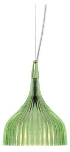 Kartell - È Pendant Transparent Green - Pendellampor - Ferruccio Laviani - Grön