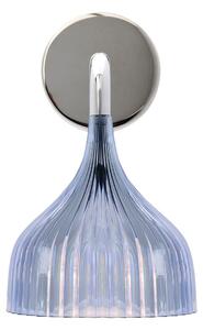 Kartell - È Wall Lamp Transparent Light Blue - Sänglampor - Ferruccio Laviani - Blå
