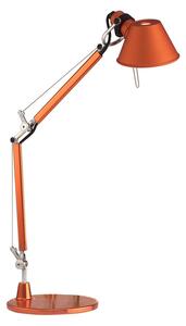 Artemide - Tolomeo Micro Skrivbordslampa, Orange - Skrivbordslampor - Giancarlo Fassina,Michele De Lucchi - Orange