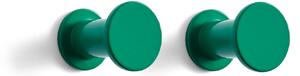 HAY - Bolt Hook Set Of 2 - Green - Krokar - Grön