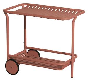 Petite Friture - Week-End Trolley, Terracotta - Serveringsvagnar - Studio Brichet-Ziegler - Brun - Metall