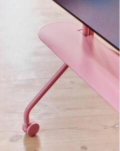 Pedestal - Pipe Shelf - Hylla - Bubble Gum - W99 x D18 cm