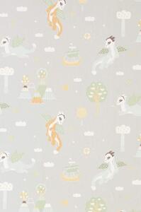 MAGICAL ADVENTURE SOFT GREY Non woven / Easy up-tapet