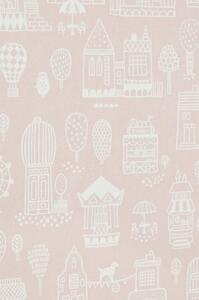 SMALL TOWN DUSTY PINK Non woven / Easy up-tapet