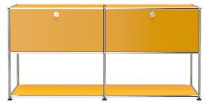 USM - USM Haller 40 sideboard Golden Yellow - Skänkar och sideboards - Fritz Haller,Paul Schärer - Gul - Metall