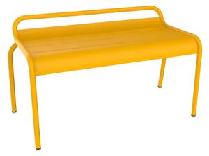 Fermob - Luxembourg Compact Bench - Honey - Trädgårdsbänkar - Frédéric Sofia - Gul