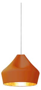 Marset - Pleat Box 24 LED - Terracotta, Gold - Pendellampor - Mashallah,Xavier Mañosa - Brun