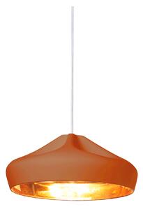 Marset - Pleat Box 36 E14 - Terracotta, Gold - Pendellampor - Mashallah,Xavier Mañosa - Brun