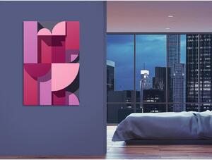 Canvas Tavla - Abstract Home Vertical - 40x60
