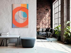 Canvas Tavla - Orange Chocolate Vertical - 40x60