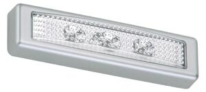 Briloner 2689-034-LED Orienteringslampa med touch funktion LERO LED/0,18W/3xAAA silver