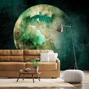 Självhäftande Fototapet - Green Pangea - 98x70