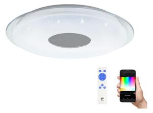 Eglo 98768 - LED RGB Dimbar Takbelysning LANCIANO-C LED/38W/230V + Fjärrstyrd