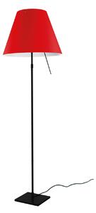 Luceplan - Costanza D13 t. Golvlampa, Svart, Röd - Skärmlampor - Paolo Rizzatto - Röd