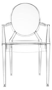 Kartell - Louis Ghost Chair - Crystal - Matstolar - Philippe Starck - Transparent - Plast