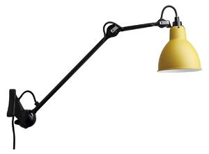 DCWéditions - Lampe Gras No222 - Round - Svart bas, Gul - Vägglampor - Bernard-Albin Gras - Gul