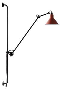DCWéditions - Lampe Gras No214 Conic - Röd - Vägglampor - Bernard-Albin Gras - Röd