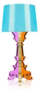 Kartell - Bourgie Table Lamp 9072, Multicol Light Blue, Incl. 3xLED 3,6W E14, Dimmable - Bordslampor - Ferruccio Laviani - Blå