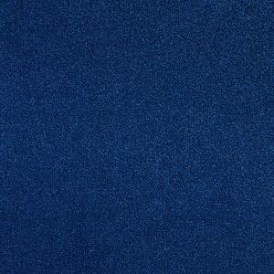 Schäslong Marinblå Sammetsklädsel Armstöd Kudde Nackstöd Modern Design Symmetrisk Beliani