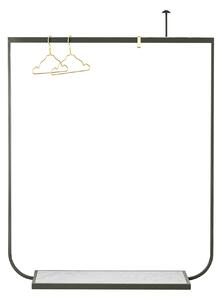 Asplund - Tati Coat Rack Large Carrara Marmor Green Khaki - Klädhängare - Broberg & Ridderstråle - Grön