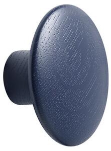 Muuto - Dots Wood Coat Hanger Small Midnight Blue - Krokar - Lars Tornøe - Blå
