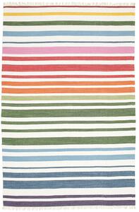 Rainbow Stripe Matta - Flerfärgad 200x300