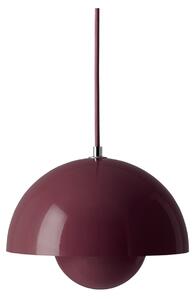&Tradition - Flowerpot VP1 - Dark Plum - Pendellampor - Verner Panton - Brun