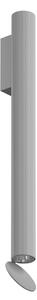 Flos - Flauta H500 Riga Outdoor, Grey, Inkl. 12W LED 2x555lm 2700K - Vägglampor utomhus - Patricia Urquiola - Grå