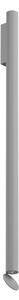 Flos - Flauta H1000 Riga Outdoor, Grey, Inkl. 12W LED 2x555lm 2700K - Vägglampor utomhus - Patricia Urquiola - Grå