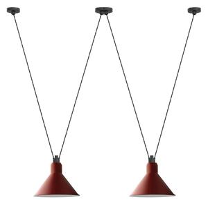 DCWéditions - Les Acrobates De Gras 324 XL Conic Red - Pendellampor - Bernard-Albin Gras - Röd