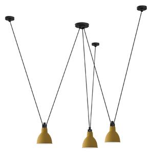 DCWéditions - Les Acrobates De Gras 325 L Round Yellow - Pendellampor - Bernard-Albin Gras - Gul