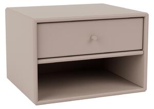 Montana - Dash Nightstand, Suspension Rail - Mushroom - Sängbord - Peter J. Lassen - Beige - MDF