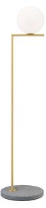 Flos - IC Lights F1 Outdoor - Brass - Golvlampor utomhus - Michael Anastassiades - Guld