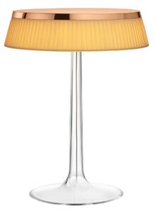 Flos - Bon Jour Koppar/Tyg - Bordslampor - Philippe Starck - Transparent,Vit