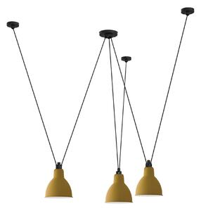 DCWéditions - Les Acrobates De Gras 325 XL Round Yellow - Pendellampor - Bernard-Albin Gras - Gul