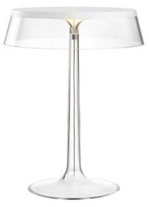 Flos - Bon Jour Vit/Transparent - Bordslampor - Philippe Starck - Transparent